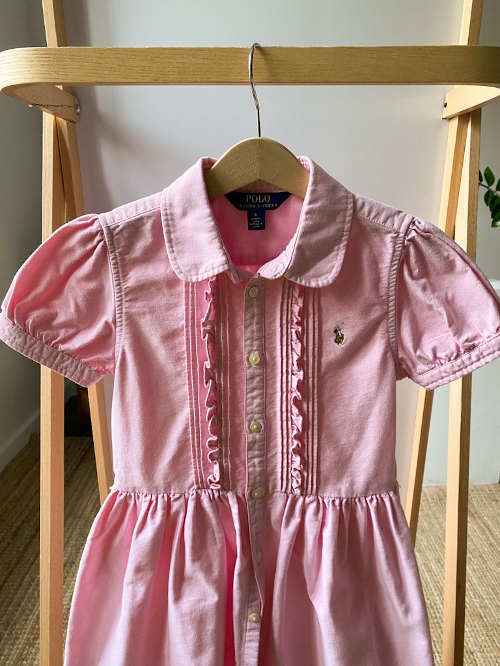 Хлопковое платье Ralph Lauren, 116