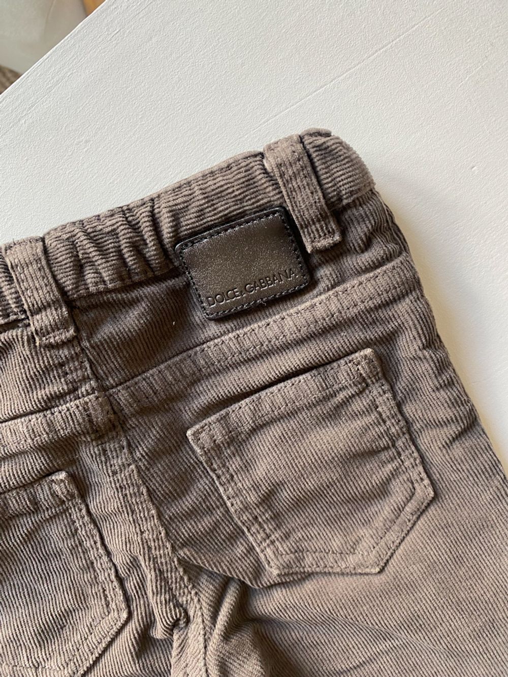 Вельветовые брюки Dolce&Gabbana, 86