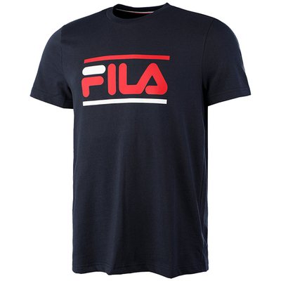 Мужская теннисная футболка Fila T-Shirt Emilio - peacoat blue