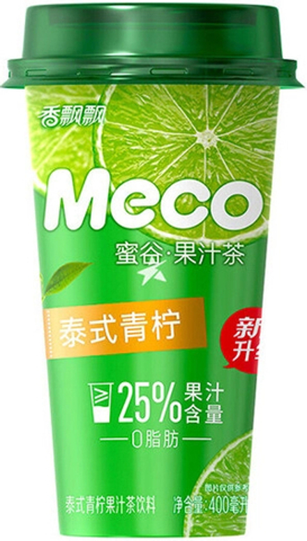 Чай Холодный Улун со вкусом Лимон-Лайм Meco 0.4 - пэт