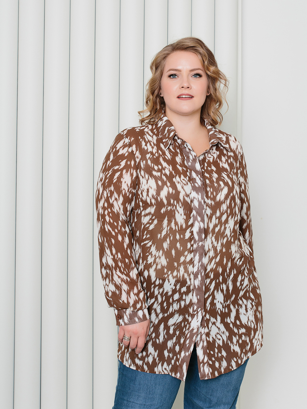 Блуза Б 186-65 54-68 1890 руб  (6)