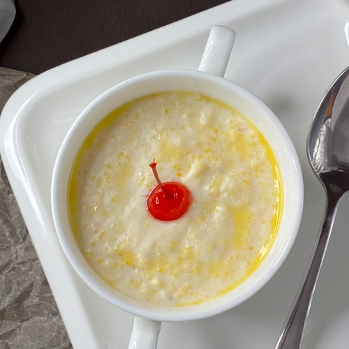 Кашка кукурузная на сливках