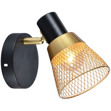 05966-0.8-01 GOLD+BK светильник настенный