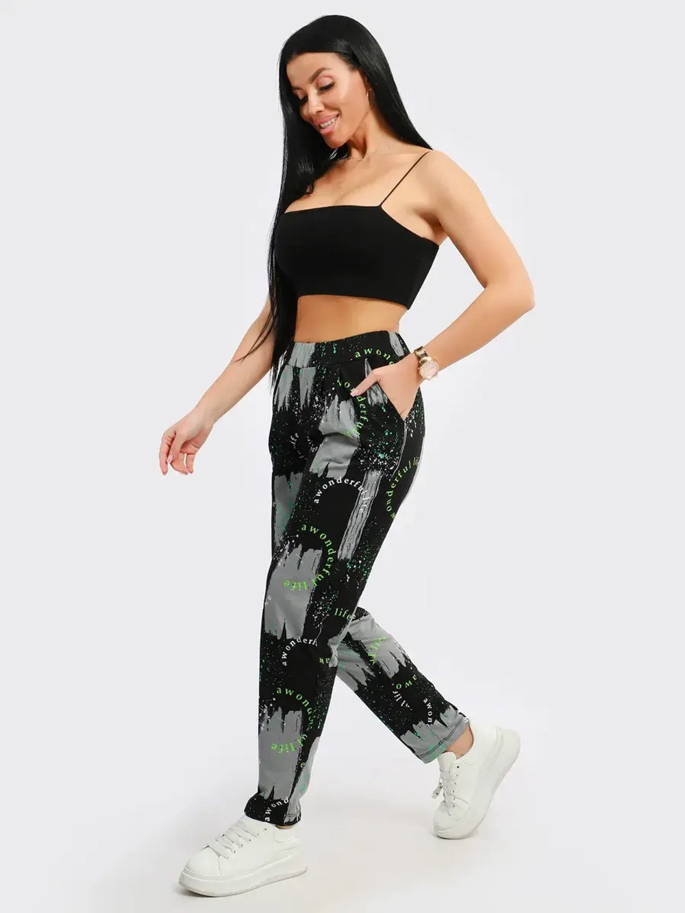 Брюки женские большие размеры