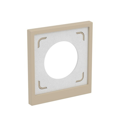 Рамка 1 пост IP44, KANT, черный уголь