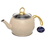 Чайник из нержавеющей стали 1,2л «Vicalina» турецкий бежевый VL-9350