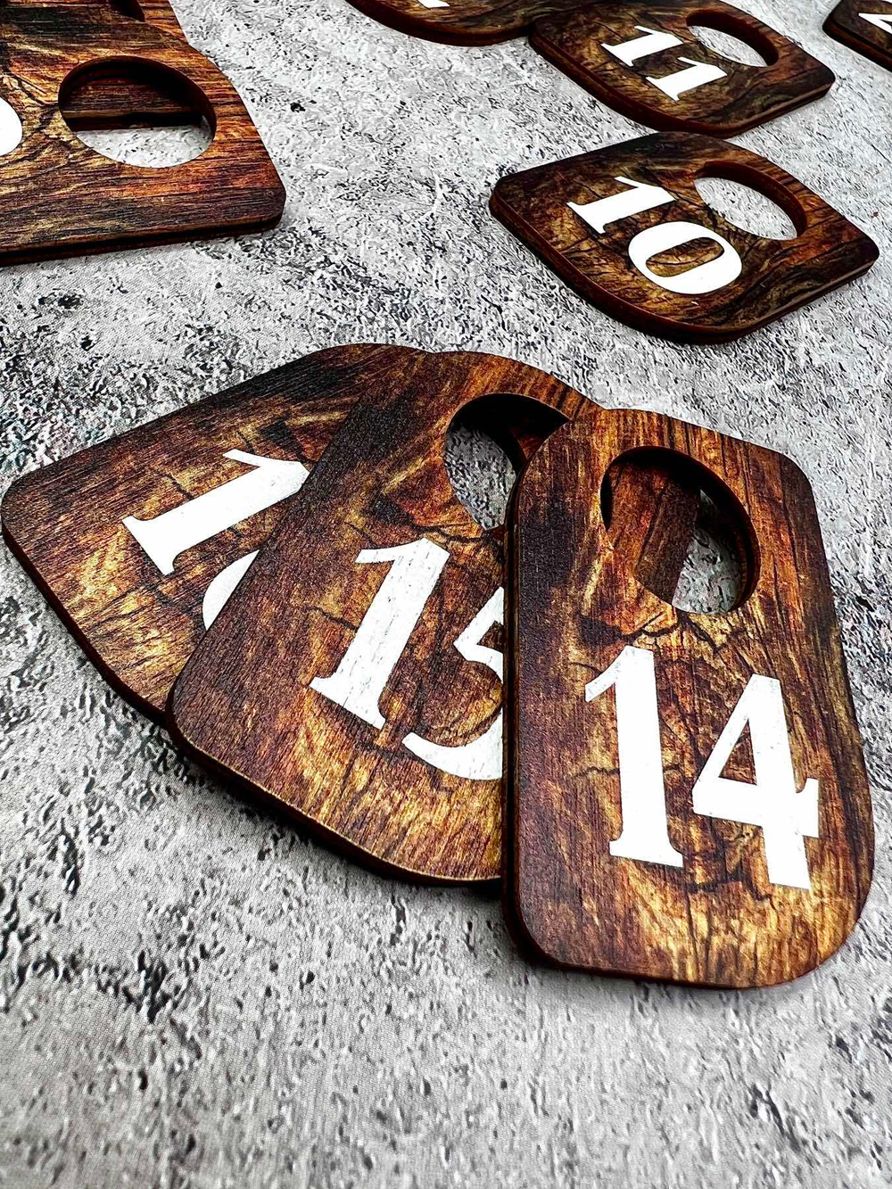 Гардеробные Номерки 40х60 (1-25)