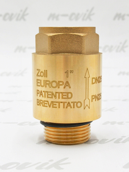 Обратный клапан металл ZOLL BRV 1"