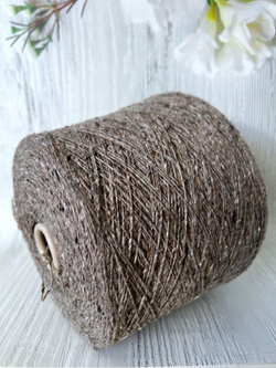 Пряжа меринос кашемировый твид Takamaka