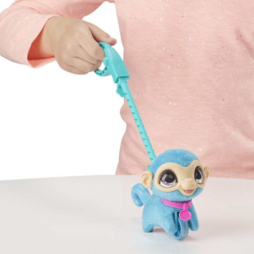 Hasbro FurReal Friends - Маленький питомец на поводке: обезьянка E4777