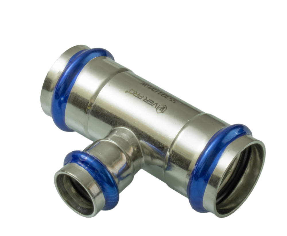 НЕРЖ Тройник  28*22*28  "VER-PRO"  (24/3шт)