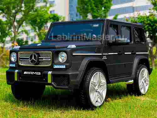 Детский электромобиль "Mercedes-Benz AMG-G 65" чёрный