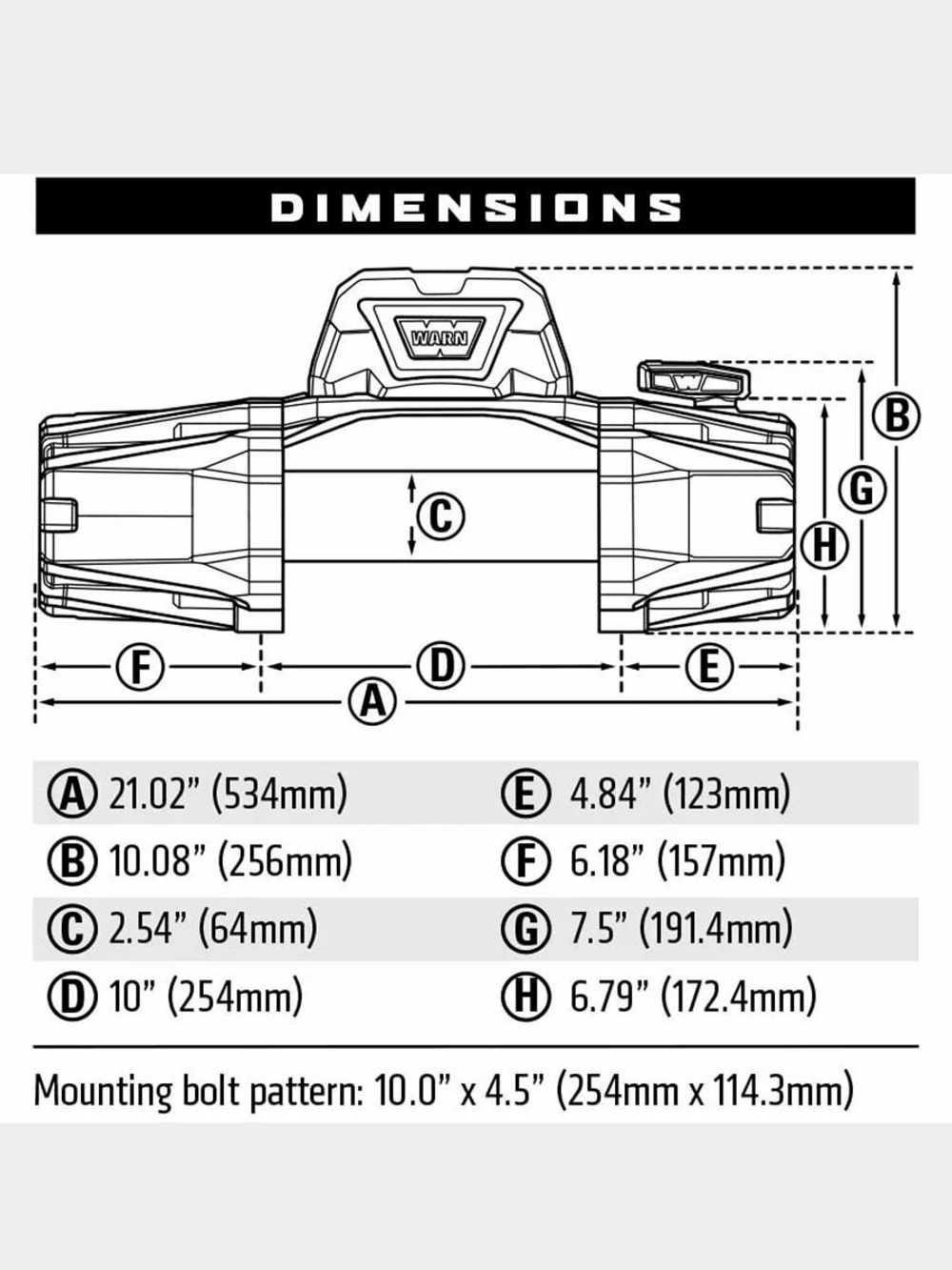 Лебёдка WARN VR EVO 8-S
