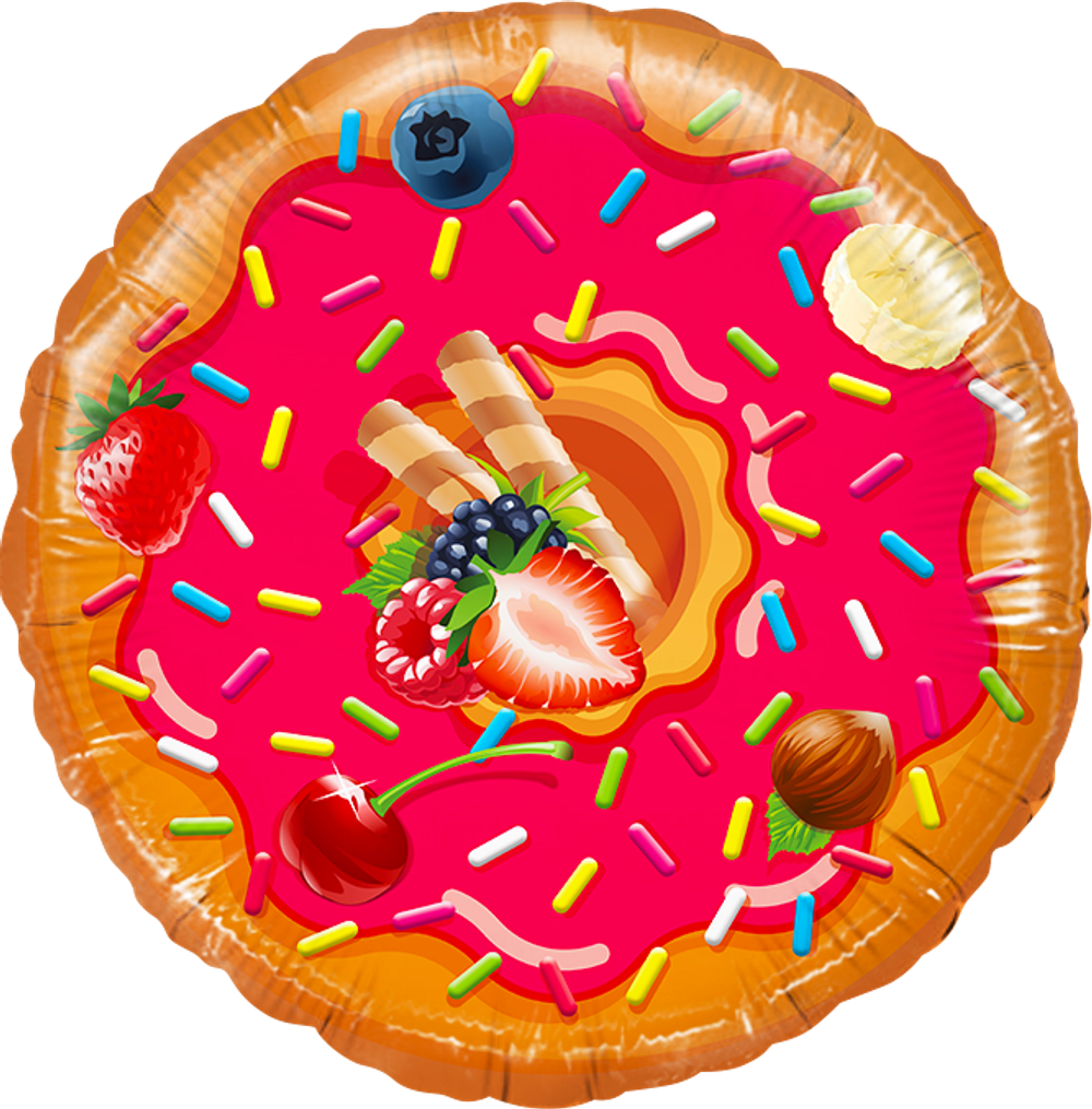 К 18" Круг Пончик