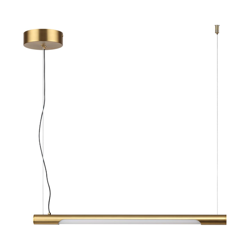 4358/20L MIDCENT ODL23 000 античная бронза/акрил белый матовый/янтарный Подвесной св-к IP20 LED 20W 1208Лм 3000K COLLE