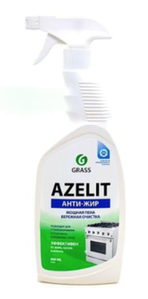 Grass Чистящее средство для кухни Azelit Анти-жир, 600 мл