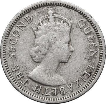 10 центов 1953 Малайя