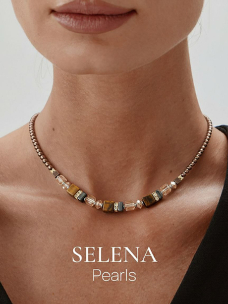 91003659 Колье Selena Pearls