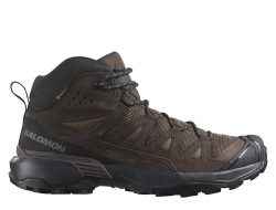 Кроссовки для бега мужские Salomon X Ultra 360 Leather Mid Gore-Tex M коричнево-черные