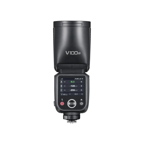 Вспышка накамерная Godox V100N TTL с круглой головкой для Nikon