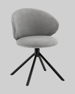 Стул Труфальд велюр светло-серый