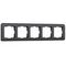 Рамка на 5 постов Werkel Stream графит W0052104 4690389162510