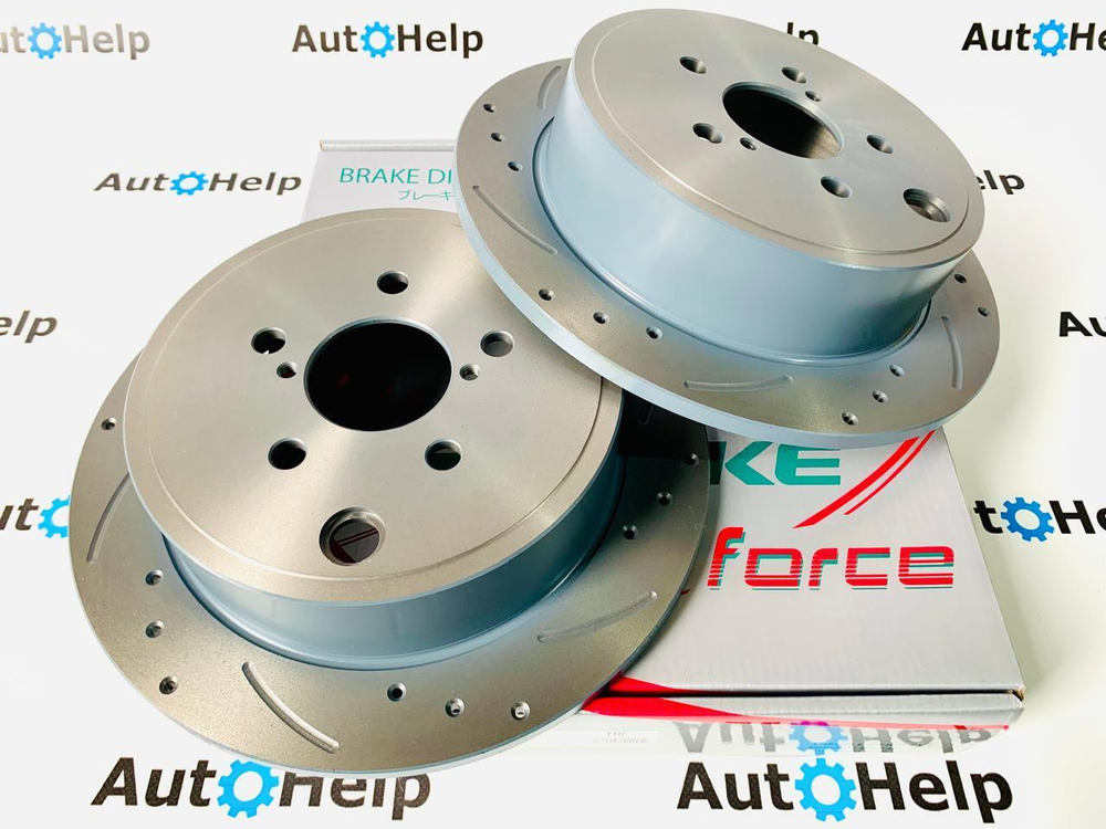 Диск тормозной перфорированный G-Brake GFR-01971L задний левый 274mm