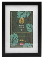 Фоторамка пластик 15х21 см Формат черный