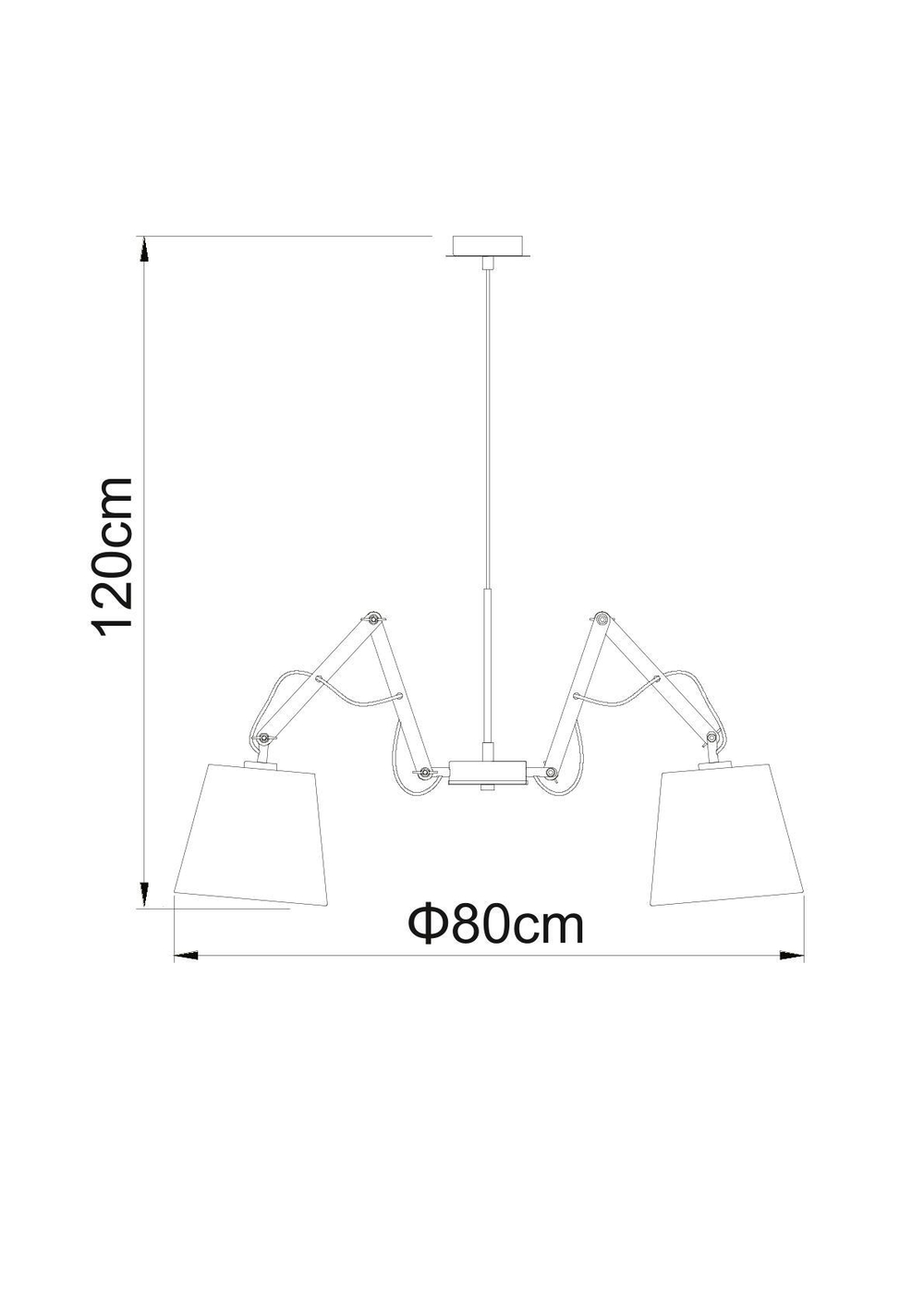 Люстра подвесная Arte Lamp Pinocchio A5700LM-5WH