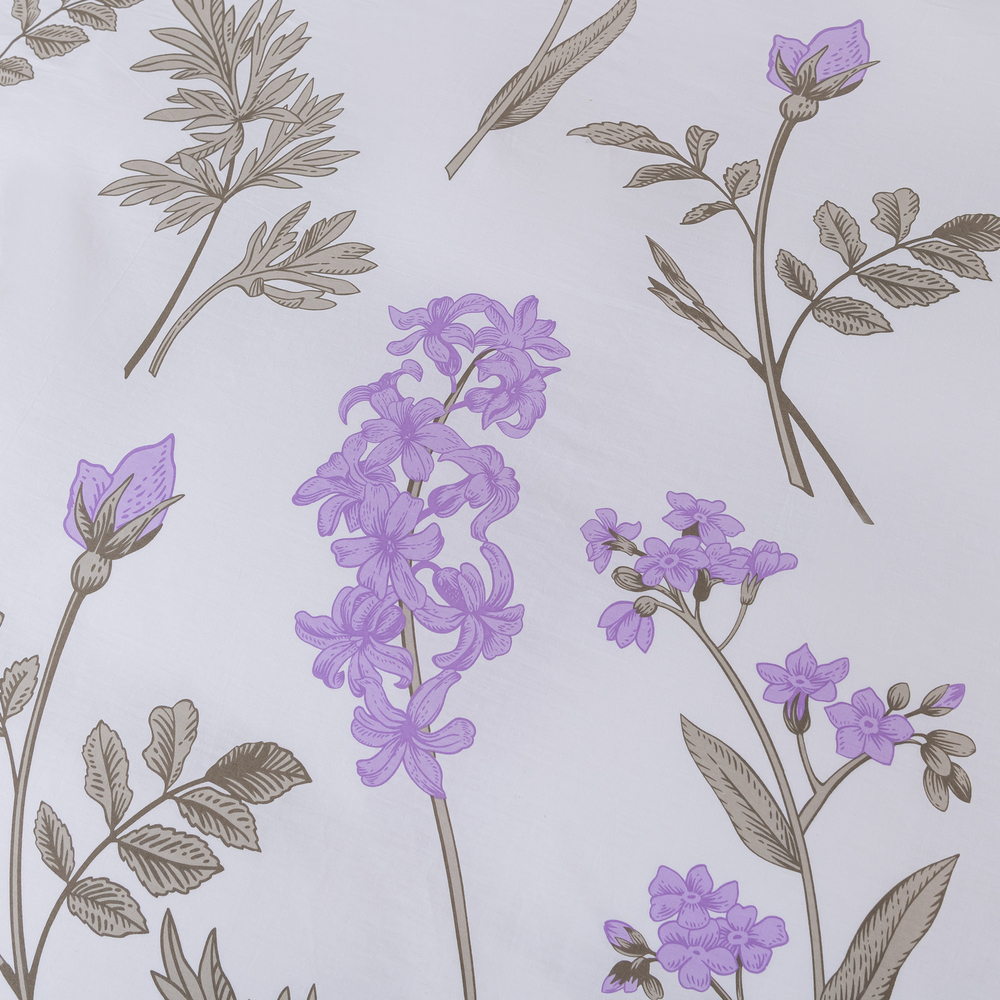 Комплект постельного белья Делюкс Сатин 100% хлопок на резинке LR452