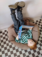 Брюки из трикотажа Mjölk Black Denim