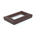 Рамка 2-местная (без перемычки), пластик, STEKKER, PFR00-7012-04, серия Катрин, шоколад 50047