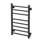 Полотенцесушитель MIXLINE FORTUNE  80х50 (таймер, 425 Вт, 8 перекладин) электрический ГРАФИТ