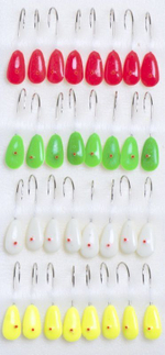 Мормышка фосфорная №24 кр. №02 32шт