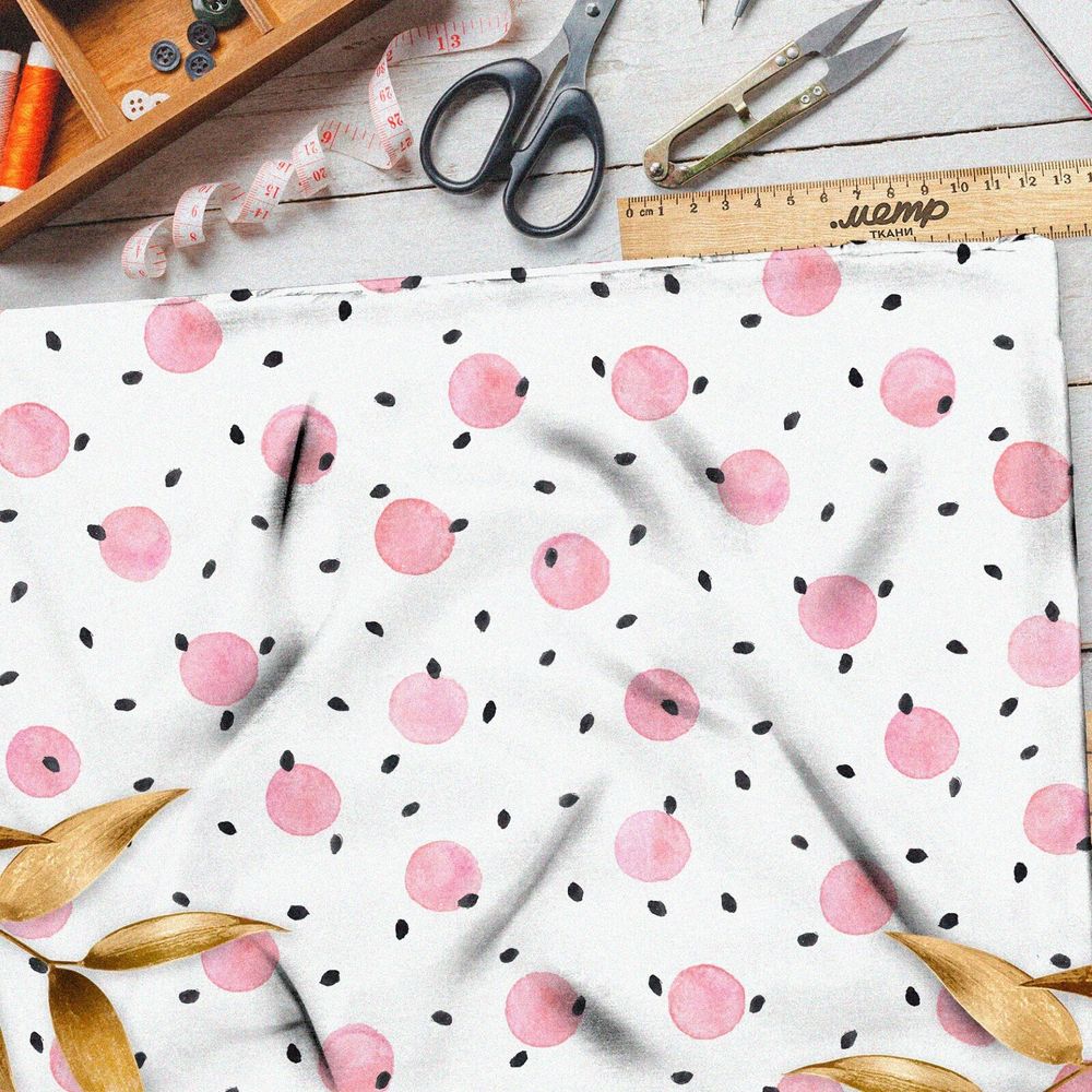 Ткань саржа крыжовник