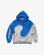 Худи SoWhat? Custom Серо-Синий