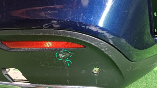 Бампер задний Mercedes GLE C292 (2015-2019) AMG