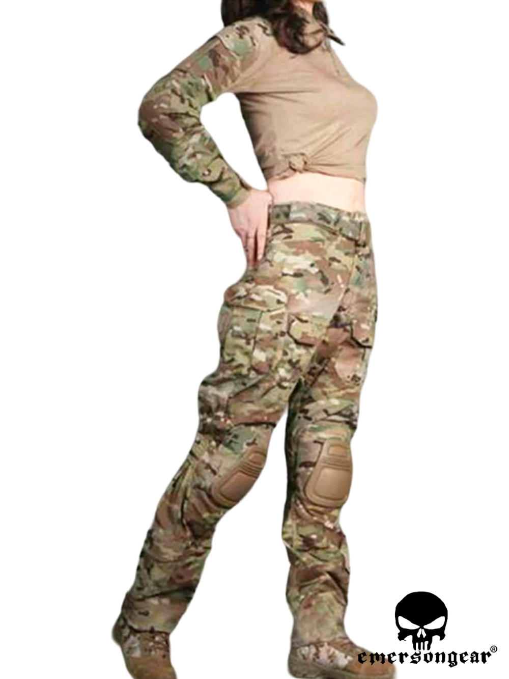 Женский комплект формы EmersonGear Gen.3 Style Woman Combat Suit (EM6966). Мультикам
