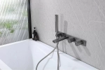 Смеситель для ванны ABBER Rund AF8730NG никель