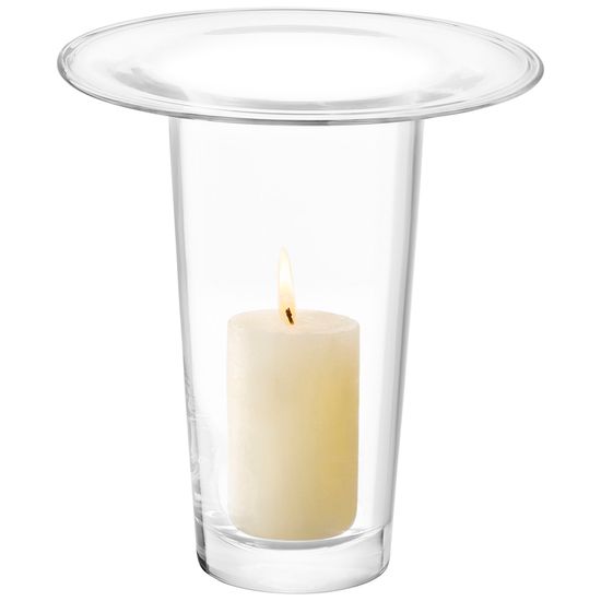 Ваза victoria, 26 см, прозрачная