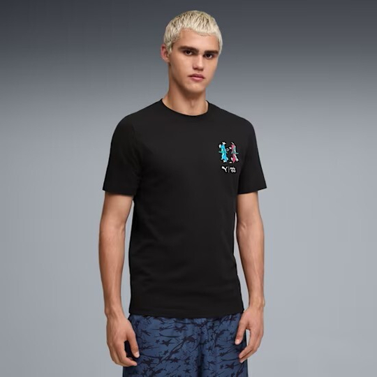 PUMA X SQUID GAME ФУТБОЛКА, ЧЕРНЫЙ