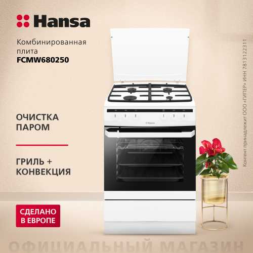 Комбинированная плита Hansa FCMW680250