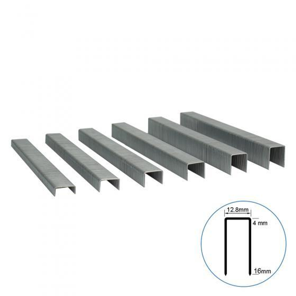 Скобы обивочные для тканей тип 80 (12 мм, 21GA, 380, A ,12600 шт/уп)