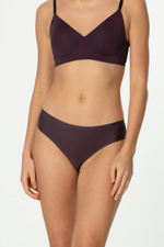 DARK PLUM/BLOOM Трусы бразильяно