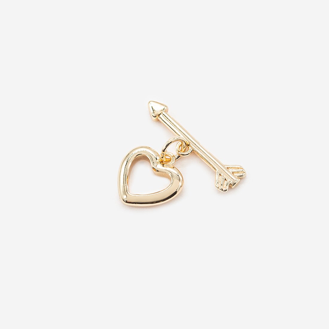 Замок тогл "Амур", 11,6*11мм, позолота