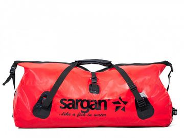 Гермосумка Sargan Капля длина 100 см объем 110 л красная
