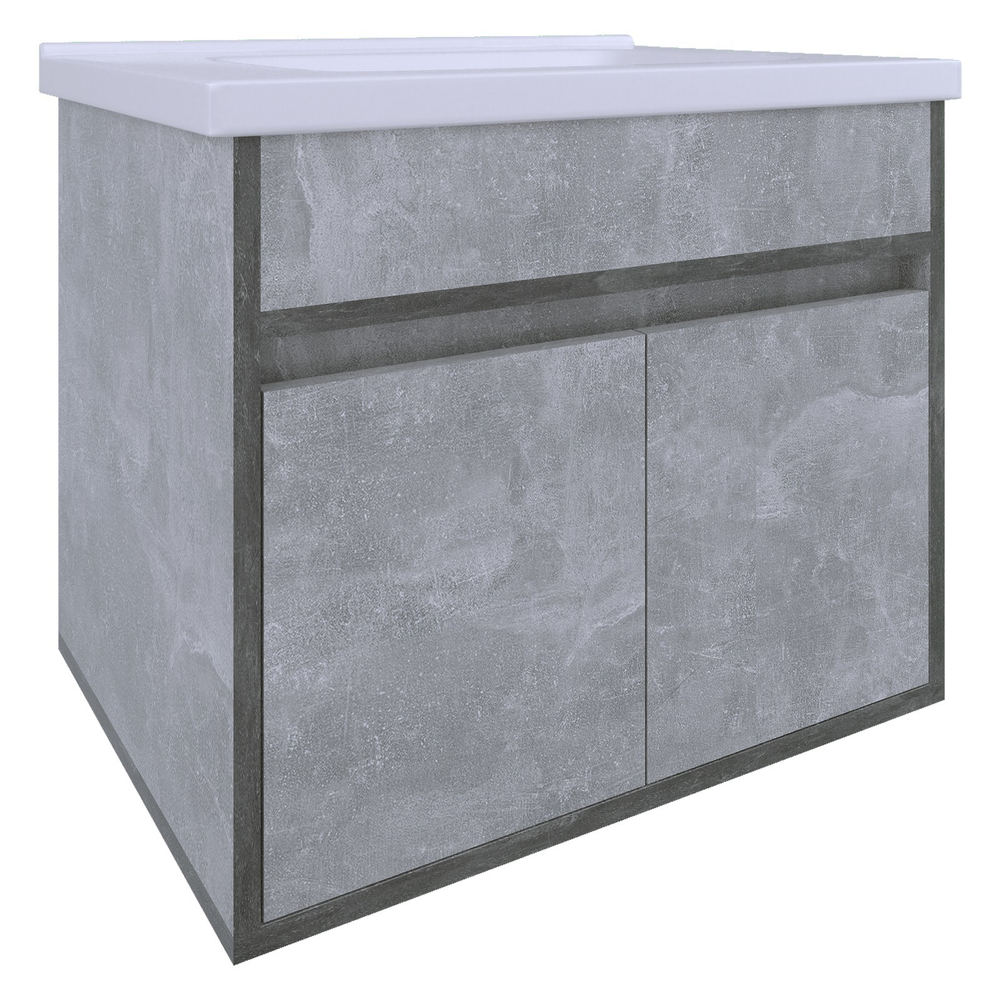 AVK3. Тумба навесная, 2 Двери, 600, коллекция (София, Cersanit Como, Ателье Светлое)