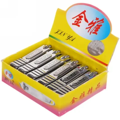 Кусачки для ногтей «Manicure set», цвет металл 6см (стикер на минивложение)