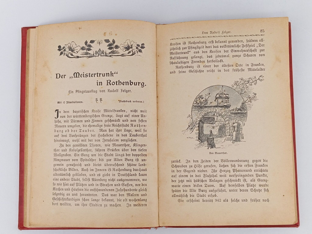Книга печатная на немецком языке: Библиотека развлечений и знаний. Выпуск 10