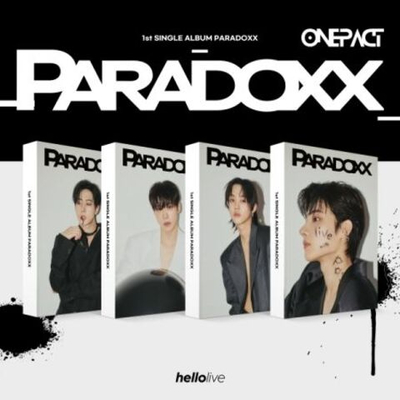 Альбом ONE PACT - PARADOXX 1st Single Album HELLO PHOTOCARD ALBUM 4 Version SET